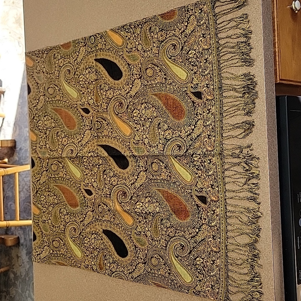 Gorgeous Earth Tones Pashmina Shawl!!!
